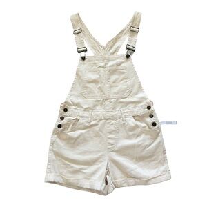 SOLD RSQ Light Cream Denim Overalls